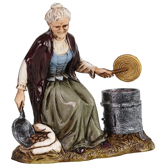 Set 4 mestieri 12 cm Landi Moranduzzo Mondo Presepi