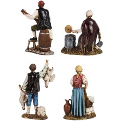 Set 4 mestieri 12 cm Landi Moranduzzo 2