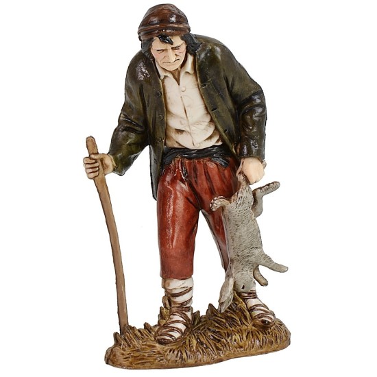 Set 4 personaggi Napoletani 12 cm Landi Moranduzzo