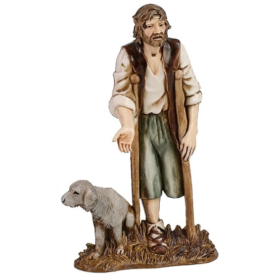 Set 4 personaggi Napoletani 12 cm Landi Moranduzzo