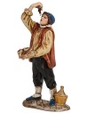 Hombre que come 12 cm Landi Moranduzzo Mundo Pesebres