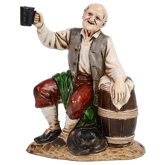 Set 4 statue 12 cm Landi Moranduzzo