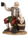 Conjunto de 4 estatuas de 12 cm Landi Moranduzzo Mondo Presepi