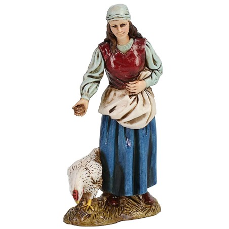 Set 4 mestieri 12 cm Landi Moranduzzo Mondo Presepi