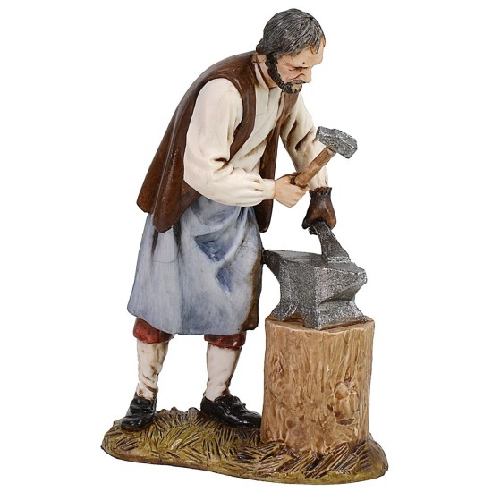 Set 4 mestieri 12 cm Landi Moranduzzo Mondo Presepi