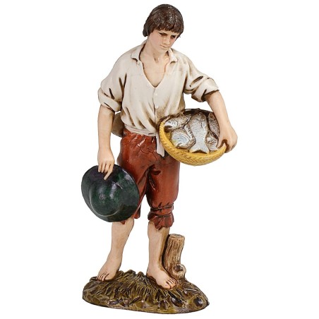 Pescivendolo 12 cm Landi Moranduzzo Mondo Presepi