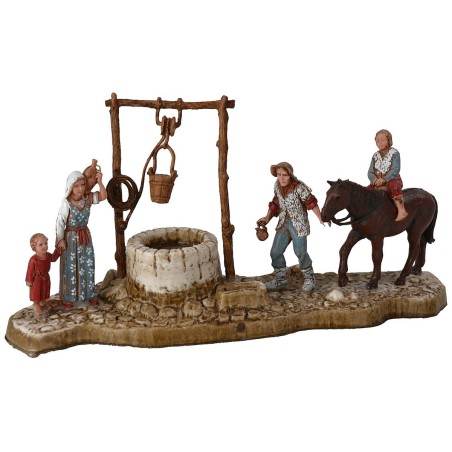 Scena con pozzo serie 6 cm Landi Moranduzzo