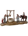 Scena con pozzo serie 6 cm Landi Moranduzzo Mondo Presepi