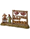 Salumiere con donna serie 6 cm Landi Moranduzzo Mondo Presepi