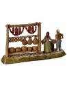 Salumiere con donna serie 6 cm Landi Moranduzzo Mondo Presepi