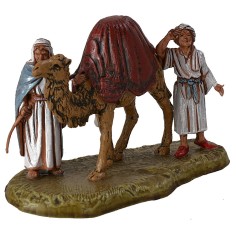 Gruppo cammellieri in cammino serie 6 cm Landi Moranduzzo Mondo