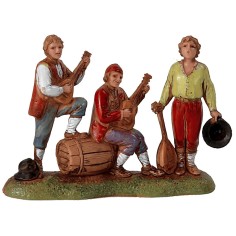 Scena musicisti serie 6 cm Landi Moranduzzo Mondo Presepi