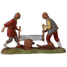 Escena leñador serie 6 cm Landi Moranduzzo Mundo Belén 2