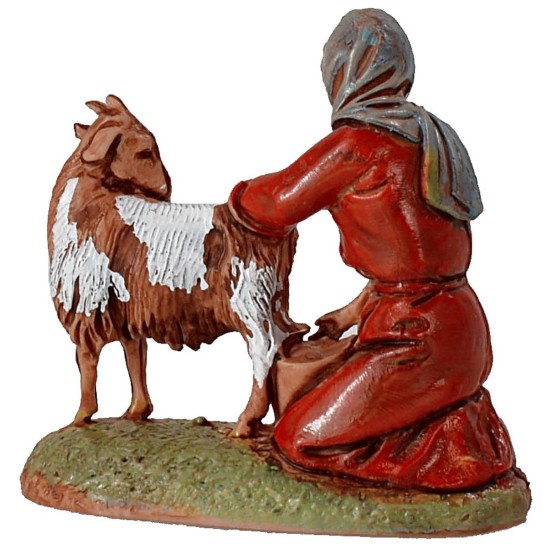 Mungitrice serie 6 cm Landi Moranduzzo Mondo Presepi