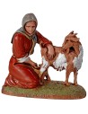 Set of 9 Neapolitan statues series 6 cm Landi Moranduzzo