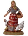 Set of 9 Neapolitan statues series 6 cm Landi Moranduzzo