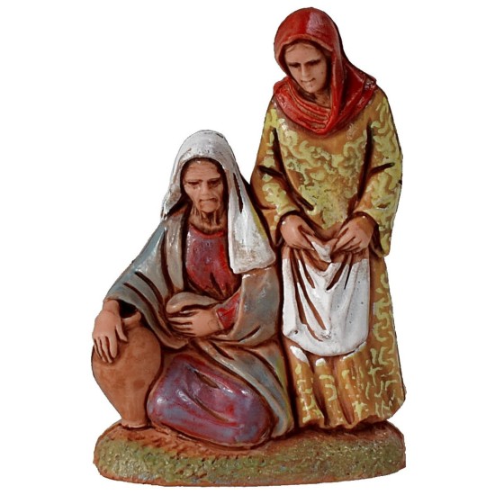 Conjunto de 9 estatuas Napolitanas serie 6 cm Landi Moranduzzo Mundo