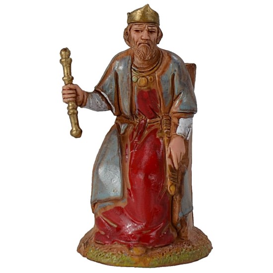 Rey Herodes con 2 soldados romanos serie 6 cm Landi Moranduzzo Mundo