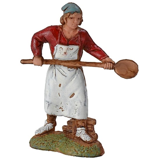 Set de 6 sujetos Napolitanos estatuas de 6 cm para pesebre