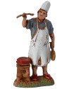 Set de 6 sujetos Napolitanos estatuas de 6 cm para pesebre