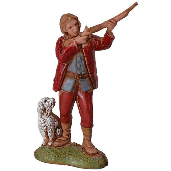 Conjunto de 6 sujetos napolitanos, estatuas de 6 cm para belén Landi.