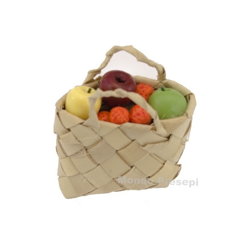 bag with fruit 5 cm