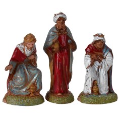 Tre Re Magi serie 6 cm Landi Moranduzzo Mondo Presepi