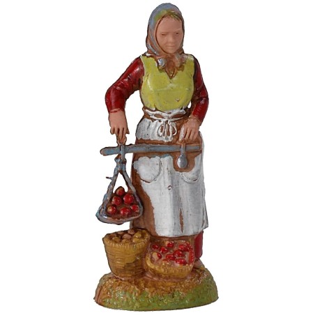 Set 24 statue Landi Moranduzzo serie 6 cm Statuine per presepe