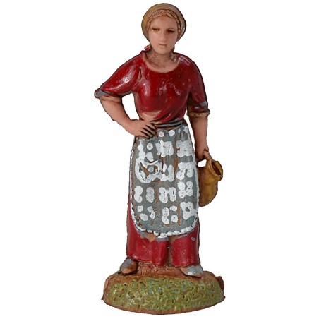 Donna con anfora serie 6 cm Landi Moranduzzo Mondo Presepi