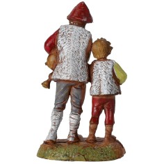 Coppia zampognari serie 6 cm Landi Moranduzzo 2