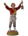 Hombre con linterna serie 6 cm Landi Moranduzzo Mundo Pesebres