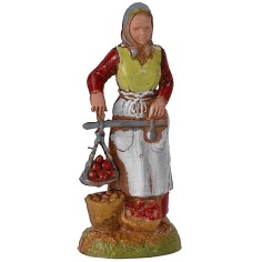 Donna con bilancia serie 6 cm Landi Moranduzzo