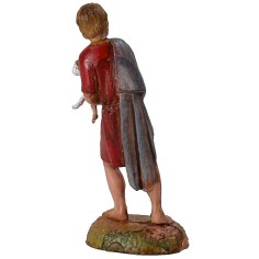 Uomo con agnello in braccio serie 6 cm Landi Moranduzzo Mondo 2