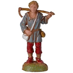 Hombre con azada serie 6 cm Landi Moranduzzo Mundo Pesebres