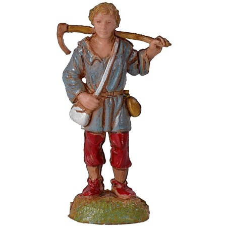 Uomo con zappa serie 6 cm Landi Moranduzzo Mondo Presepi