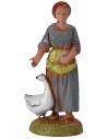 Mujer con ganso serie 6 cm Landi Moranduzzo Mundo Pesebres