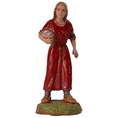Mujer con cesta serie 6 cm Landi Moranduzzo Mundo Pesebres