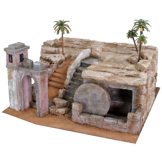 Presepe Pasquale cm 50x49x25 h