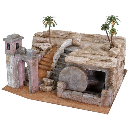 Presepe Pasquale cm 50x49x25 h