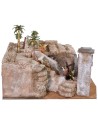 Easter nativity scene cm 50x49x25 h complete with statues 9 cm