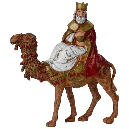 Tres Reyes Magos a camello serie 6 cm Landi Moranduzzo