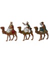 Tres Reyes Magos a camello serie 6 cm Landi Moranduzzo