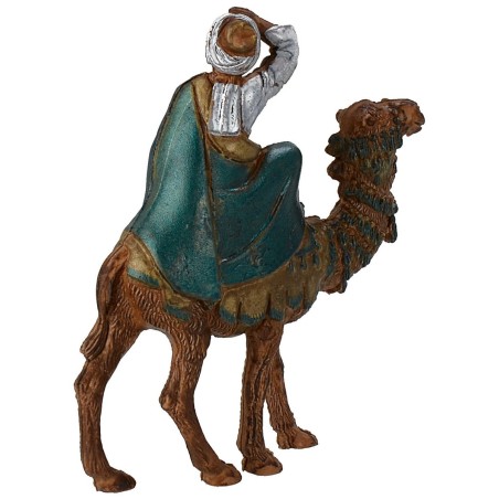 Tre Re Magi a cammello serie 6 cm Landi Moranduzzo Mondo Presepi