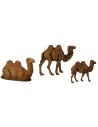 Conjunto de 3 camellos serie 6 cm Landi Moranduzzo Mundo Pesebres