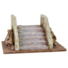 Escala Pesebre cm 17,5x12x8 h para estatuas de 10-12 cm