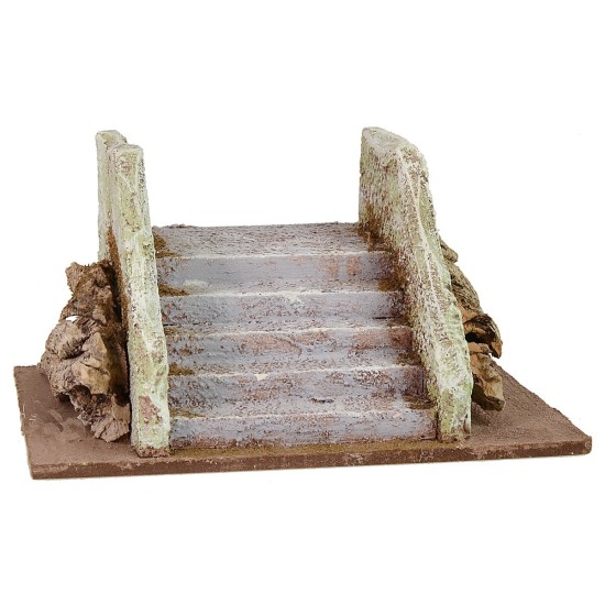 Escala Pesebre cm 17,5x12x8 h para estatuas de 10-12 cm