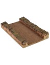 Strada per presepe componibile cm 17,5X12X3 h sughero, presepe