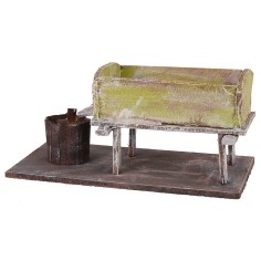 Vasca per pigiatura uva cm 18x9x8,5 h per statue 12 cm statue 2