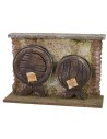 Muro con botti cm 18x6,5x12,5 h