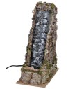 Cascata rocciosa funzionante cm 13x24x33 h corrente, cascata